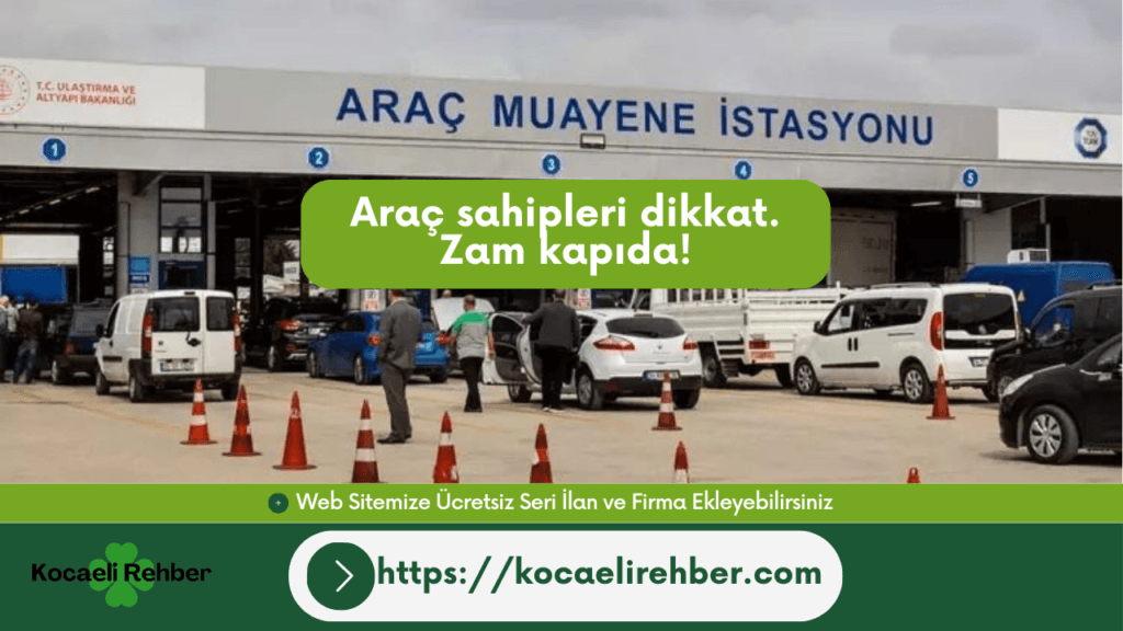 Araç Sahipleri Dikkat! Zam Kapıda!