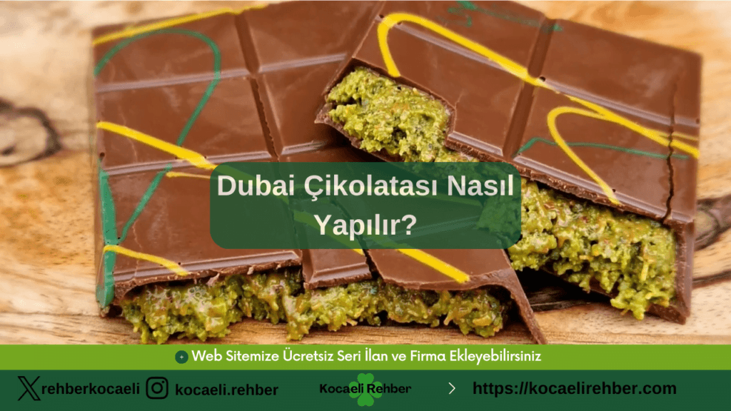 Dubai Çikolatası Nasıl Yapılır?