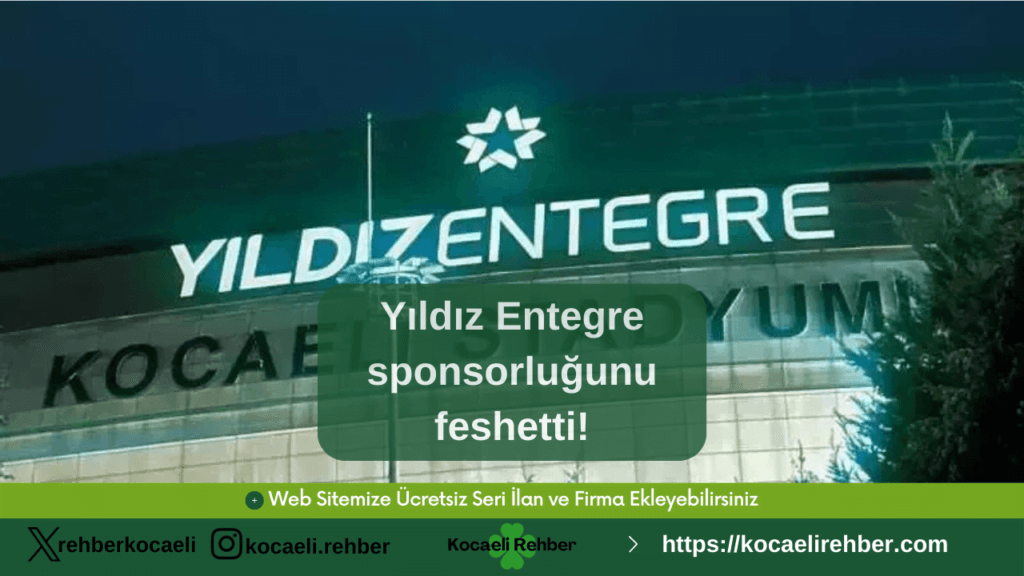 Yıldız Entegre sponsorluğunu feshetti!