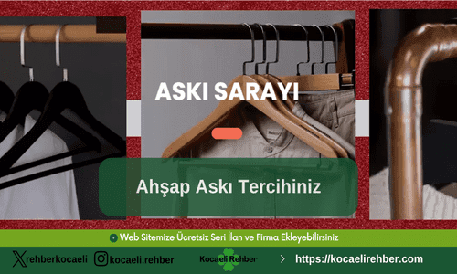 Ahşap Askı Tercihiniz