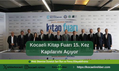 Kocaeli Kitap Fuarı 15. Kez Kapılarını Açıyor