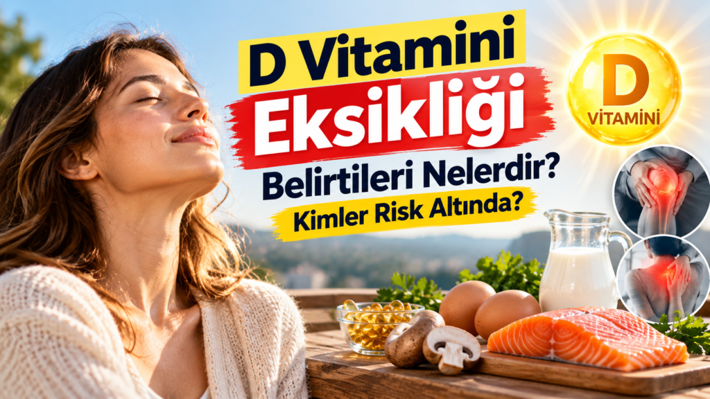 D Vitamini Eksikliği: Belirtiler ve Risk Grupları