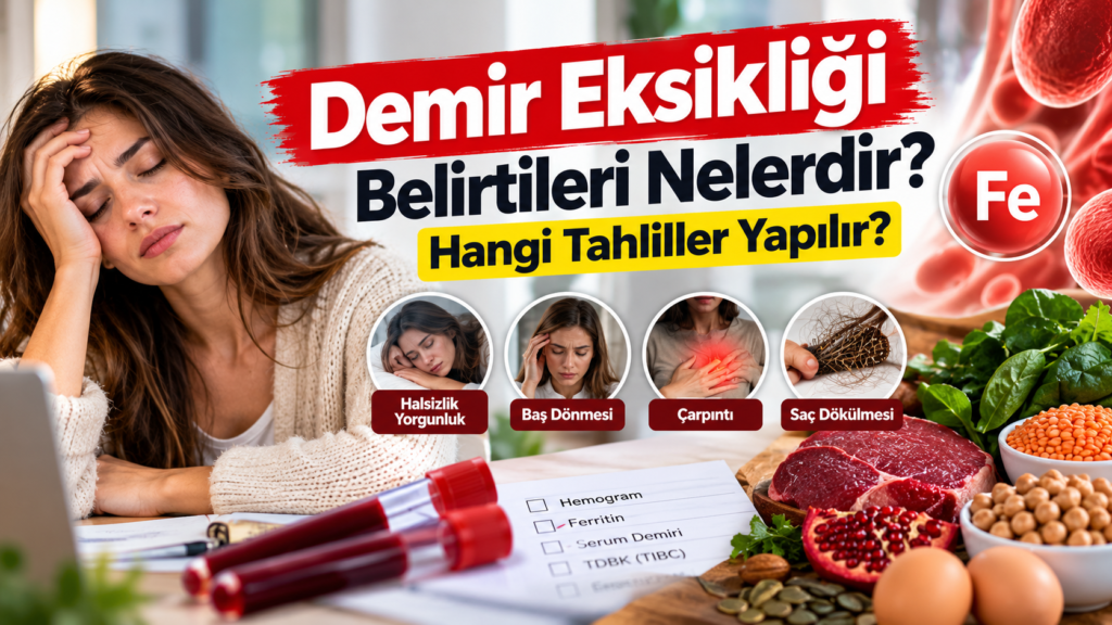 Demir Eksikliği Belirtileri Nelerdir? Hangi Tahliller Yapılır?