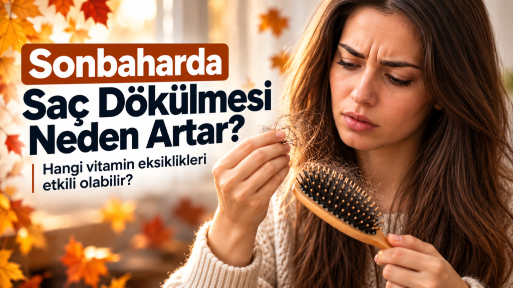 Sonbaharda Saç Dökülmesi Neden Artar? Hangi Vitamin Eksiklikleri Etkili Olabilir?